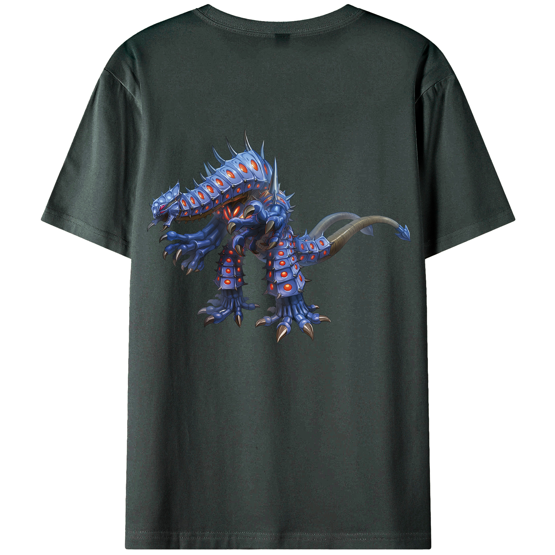 （画像用） ウルトラマン Ultraman 綿100％ メンズ半袖Tシャツ（バックプリント） 通気性